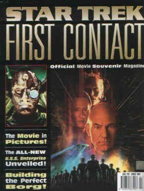 OFFICIAL MOVIE MAGAZINES magazine side cover  1996